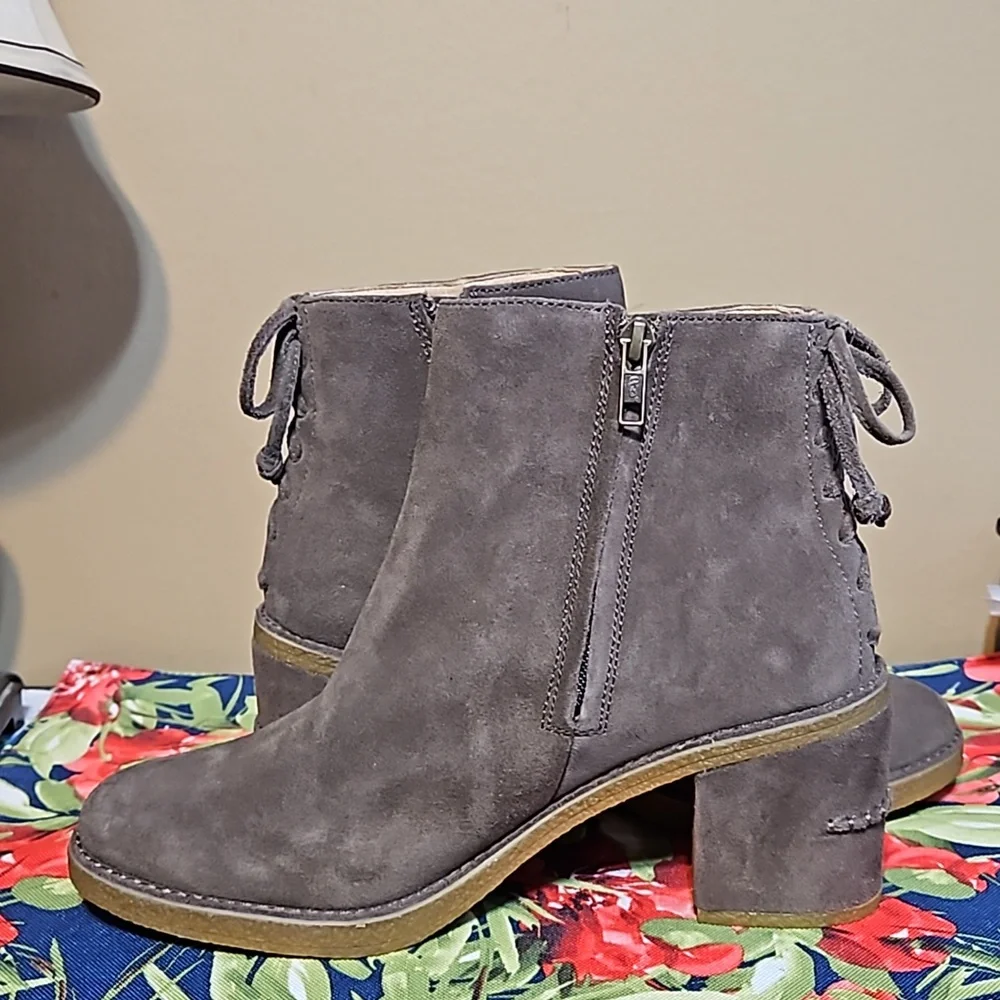 UGG Corinne Suede Ankle Boots-NWOT